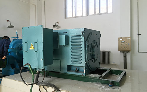 良庆某水电站工程主水泵使用我公司高压电机